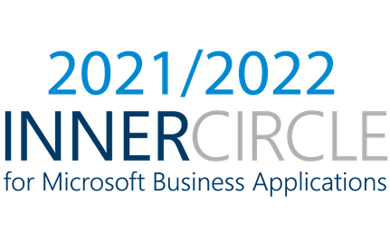 2021 / 2022 Inner Circle Award for Microsoft Business Applications
