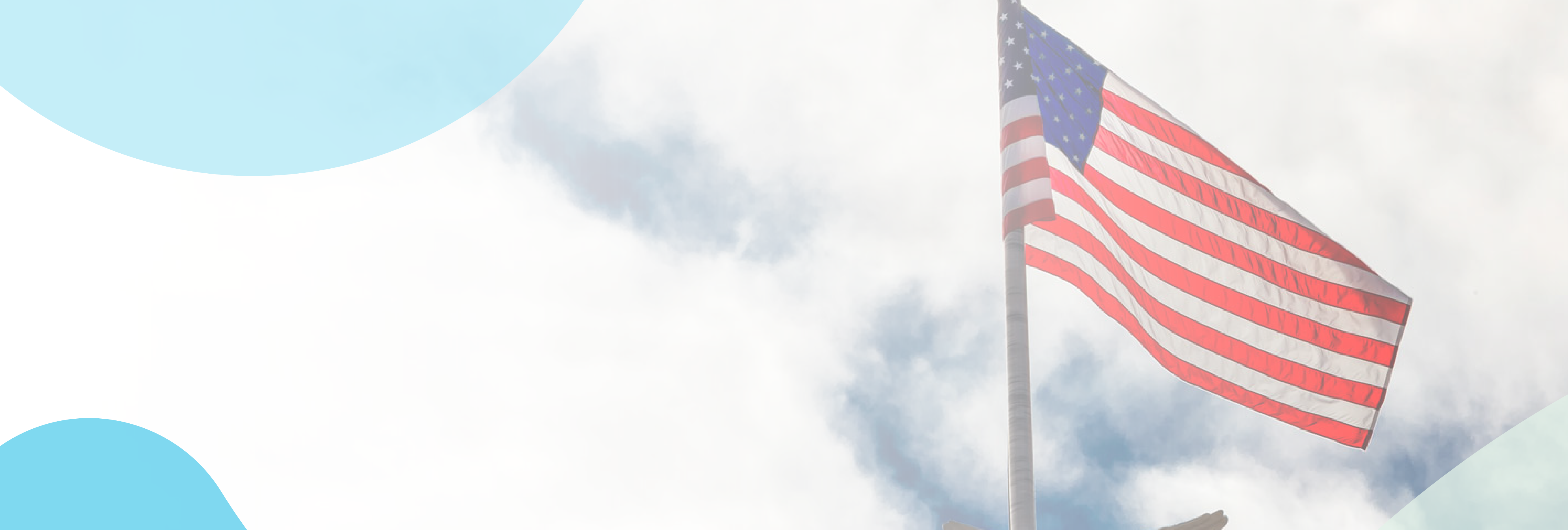 American Flag Header Image for Public Sector Solutions