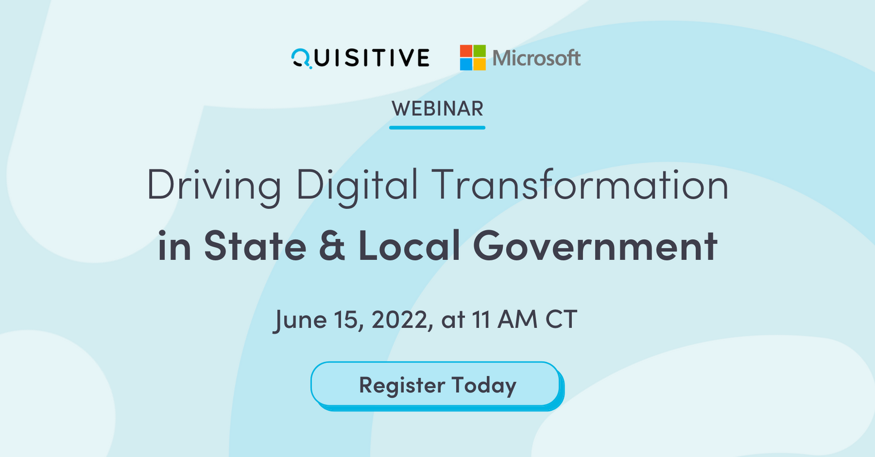 Driving Digital Transformation in State & Local Government Webinar Feature Image