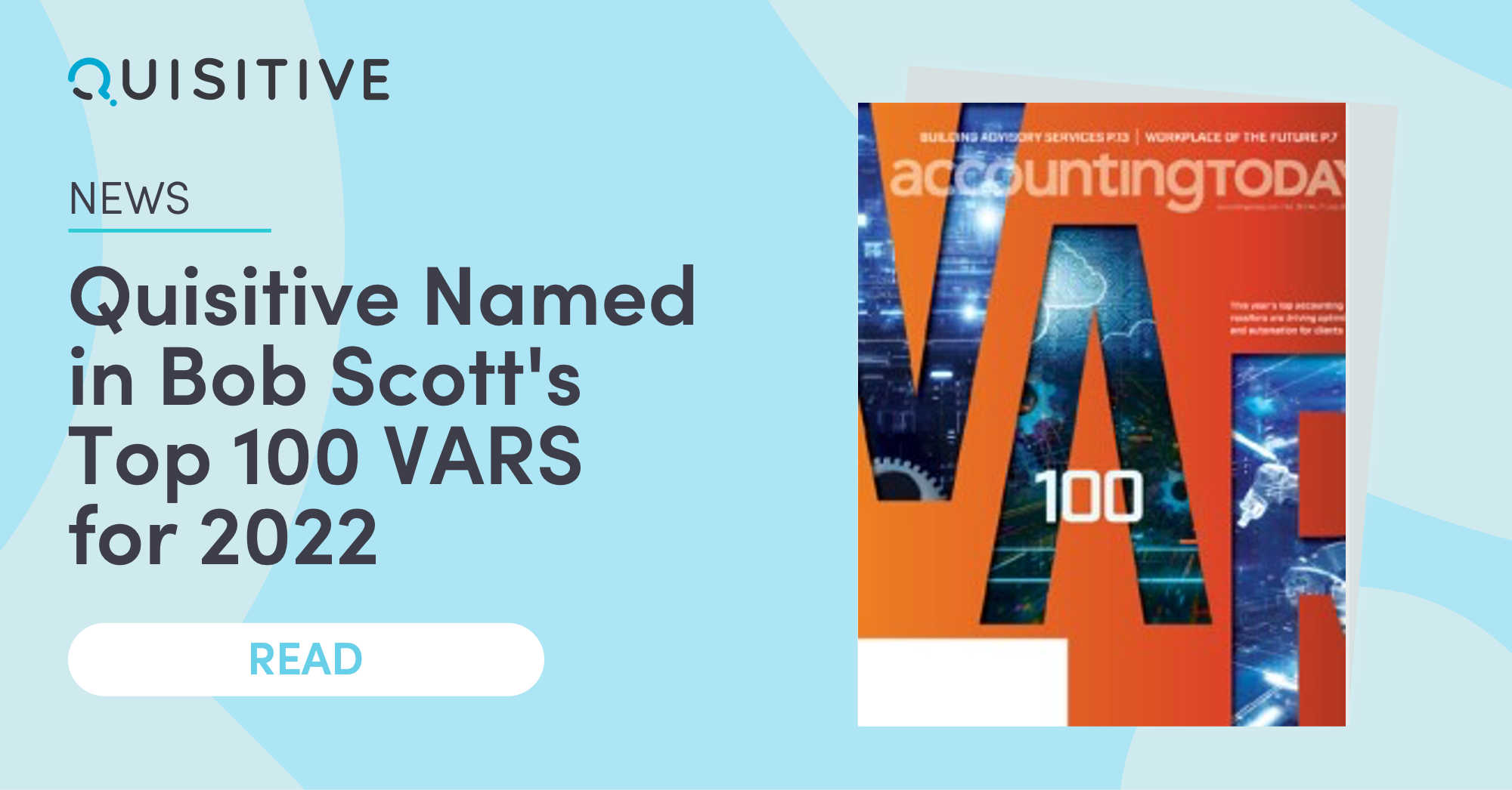 Quisitive Named in Bob Scott's Top 100 VARS for 2022 - Quisitive
