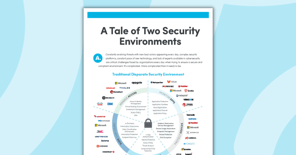Tale of Two Security Environments Feature Graphic