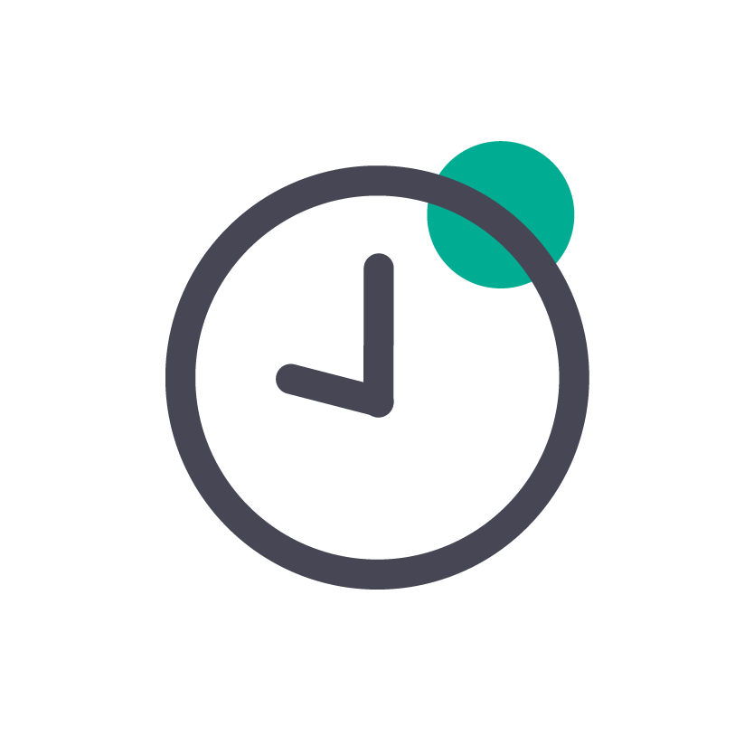 on-time launches icon - software localization testing benefits