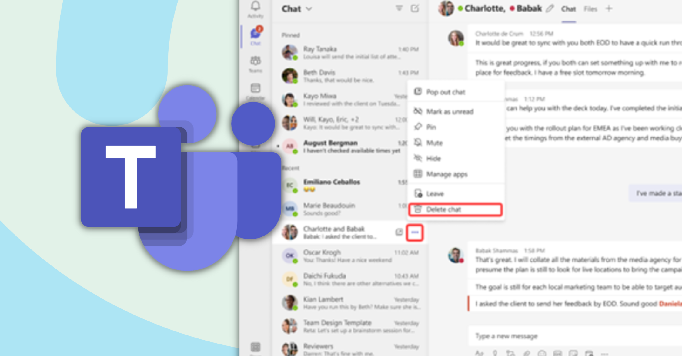 How to Delete Chats in Microsoft Teams Feature Image