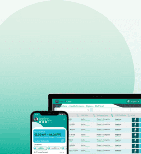 MazikCare Nurse Scheduling App header