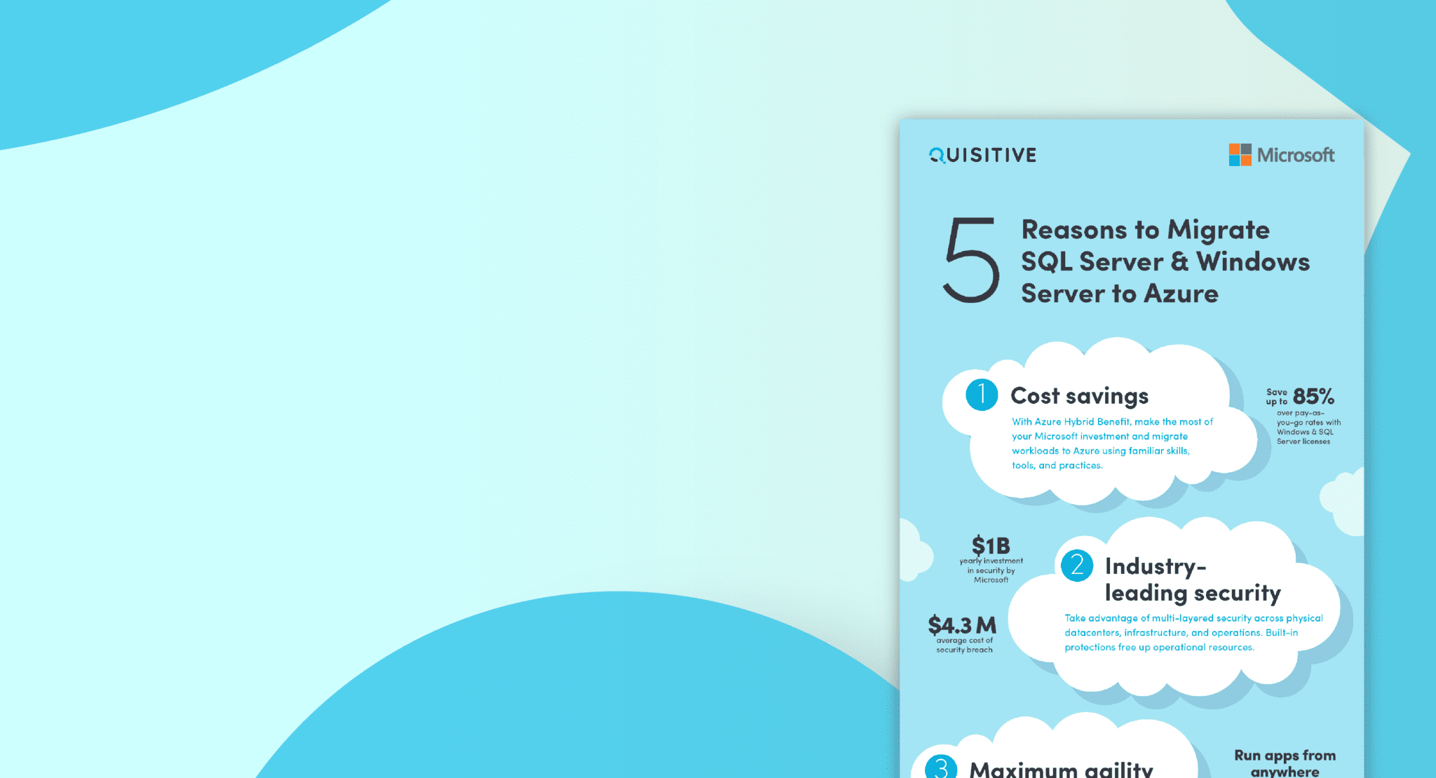 Infographic: 5 Reasons to Migrate Servers to Azure | Quisitive