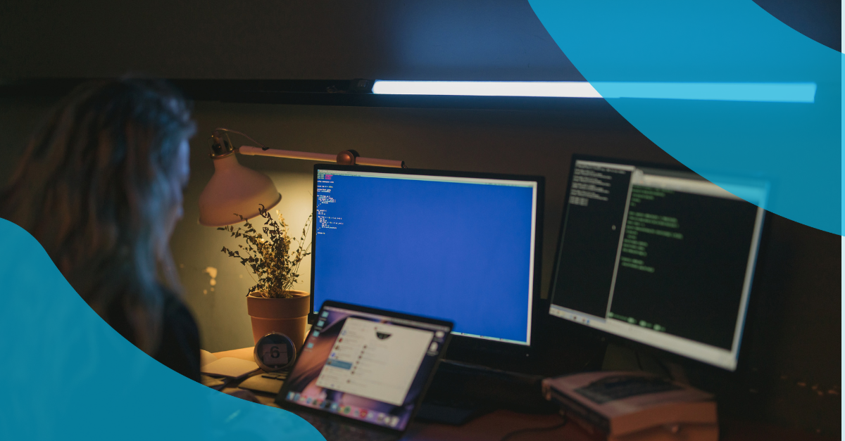 MDR News Feature Image - a person sits in their office and works on secure code