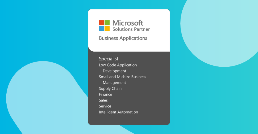 Business Apps Microsoft Solutions Partner Designation Badge Image