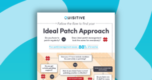 Preview image of the infographic, Your Ideal Security Patch Management Approach