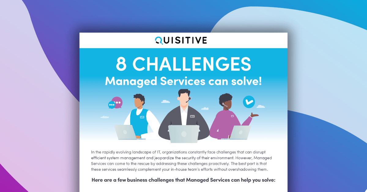 Preview Image 8 Challenges Managed Services Can Solve Infographic