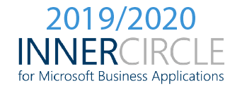 Microsoft Business Applications Inner Circle Badge 2020-2021