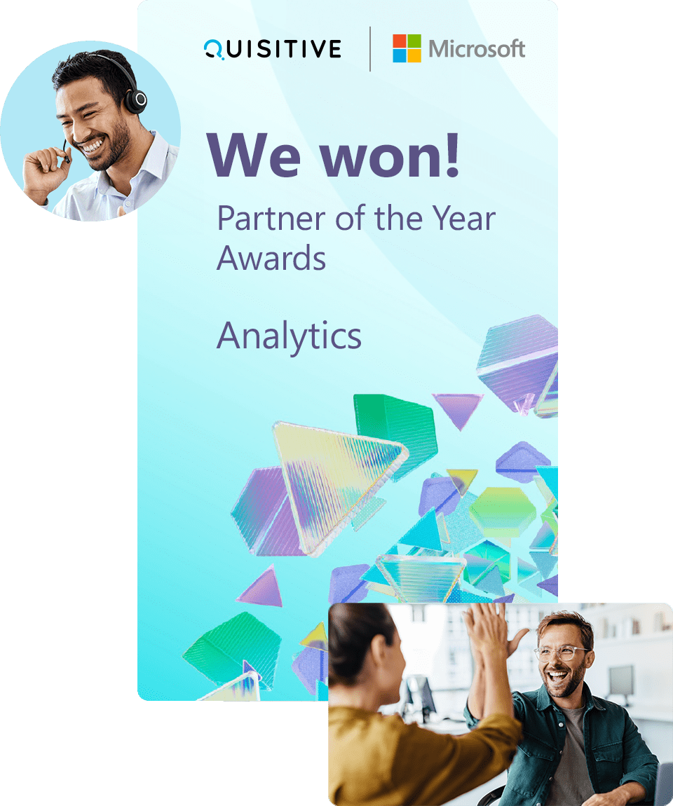 Quisitive is Microsoft Partner of the Year Analytics