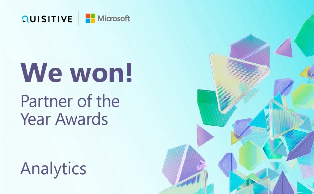 Quisitive is Microsoft Partner of the Year Analytics