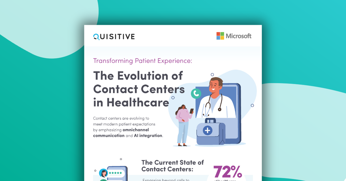 Infographic Preview Image Evolution of Contact Center in Healthcare