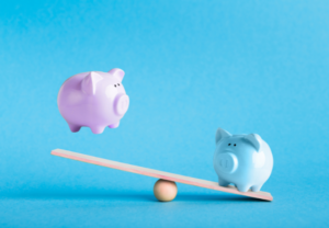 Feature Image Microsoft Dynamics 365 Business Central vs. NetSuite Cloud ERP Comparison - two piggy banks are being weighed against each other