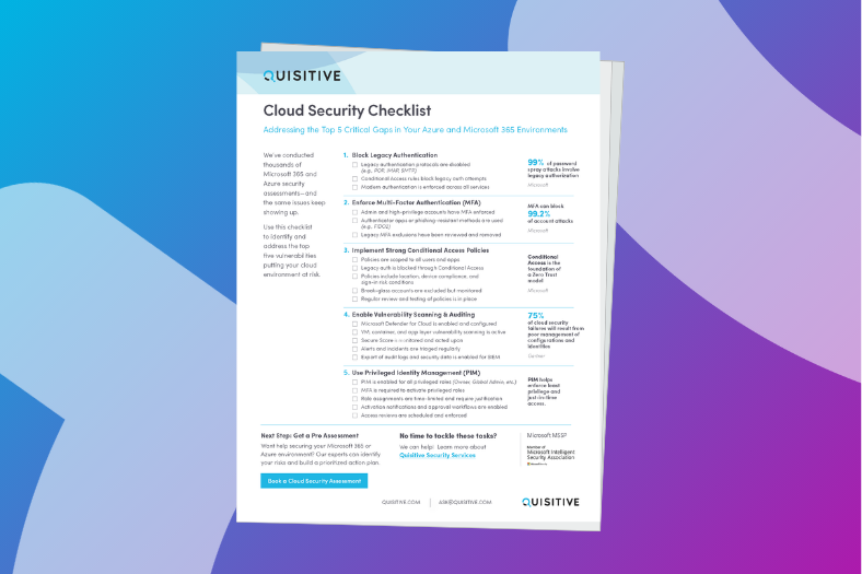PDF Preview Image Cloud Security Checklist