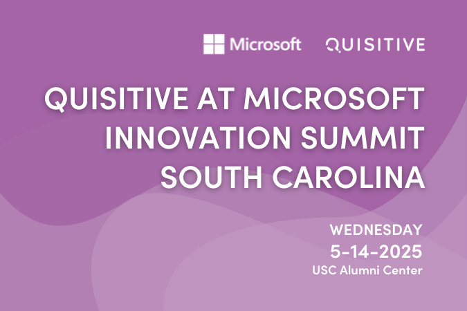 Feature Image Quisitive at Microsoft Innovation Summit South Carolina 2025
