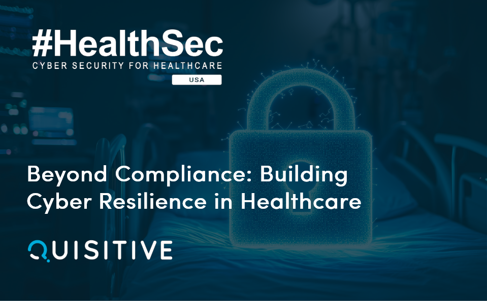 Preview Image: 2025 Healthsec Keynote - Beyond Compliance, Building Cyber Resilience in Healthcare