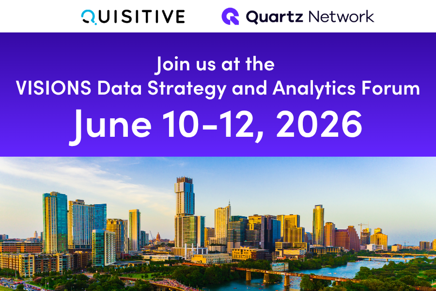 Blog feature image Quisitive at VISIONS Data Strategy Forum 2026