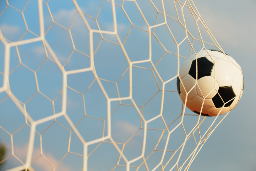 Blog feature image 2026 World Cup Final - Lessons on Enterprise AI Governance - Soccer Ball hitting the net